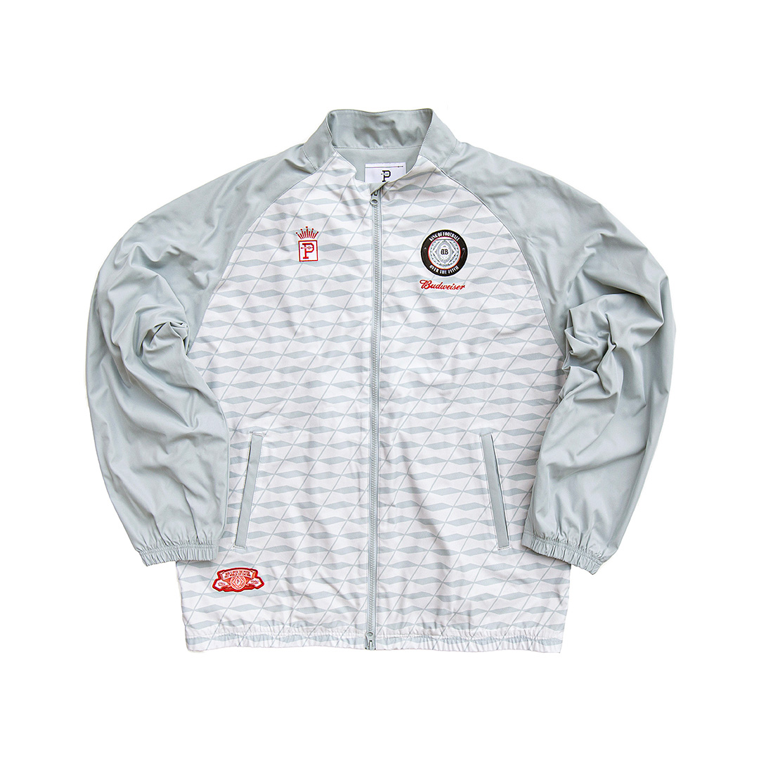 P X BUD 2022 WORLD CUP EDITION TRACK JACKET (GRAY)